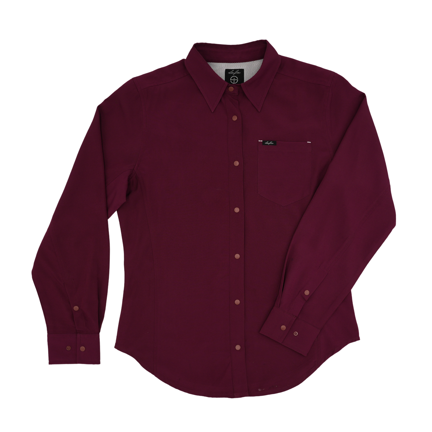San Jac Women’s Long Sleeve Performance Shirt - Maroon