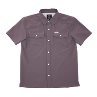 San Jac Youth Short Sleeve Performance Shirt - Mulberry