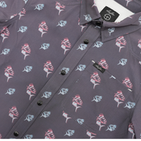 San Jac Youth Short Sleeve Performance Shirt - Rooster Fish-Short Sleeve Shirt-San Jac Outdoors