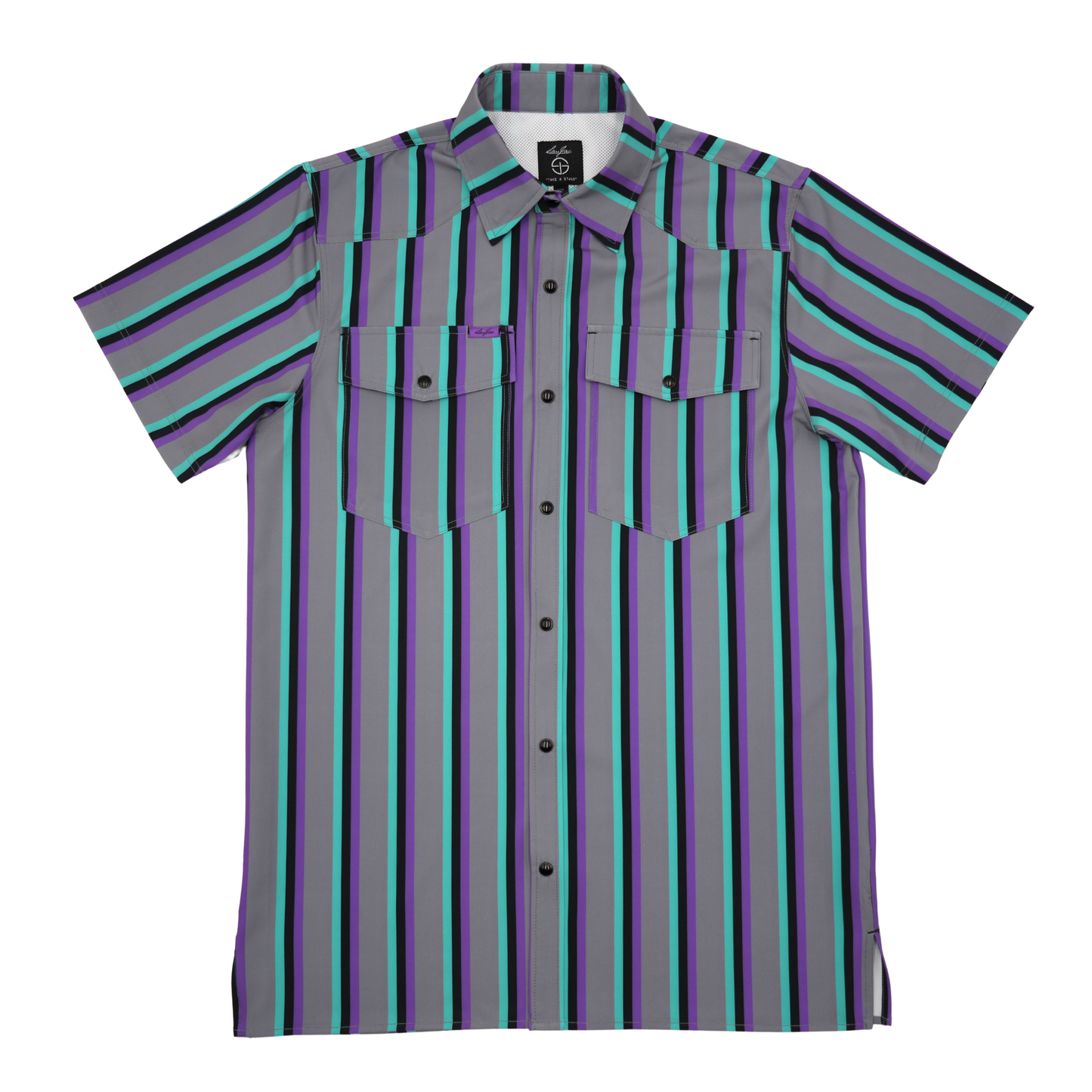 San Jac Youth Short Sleeve Performance Shirt - Retro