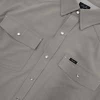 San Jac Men's Short Sleeve Performance Shirt - Grey-Short Sleeve Shirt-San Jac Outdoors