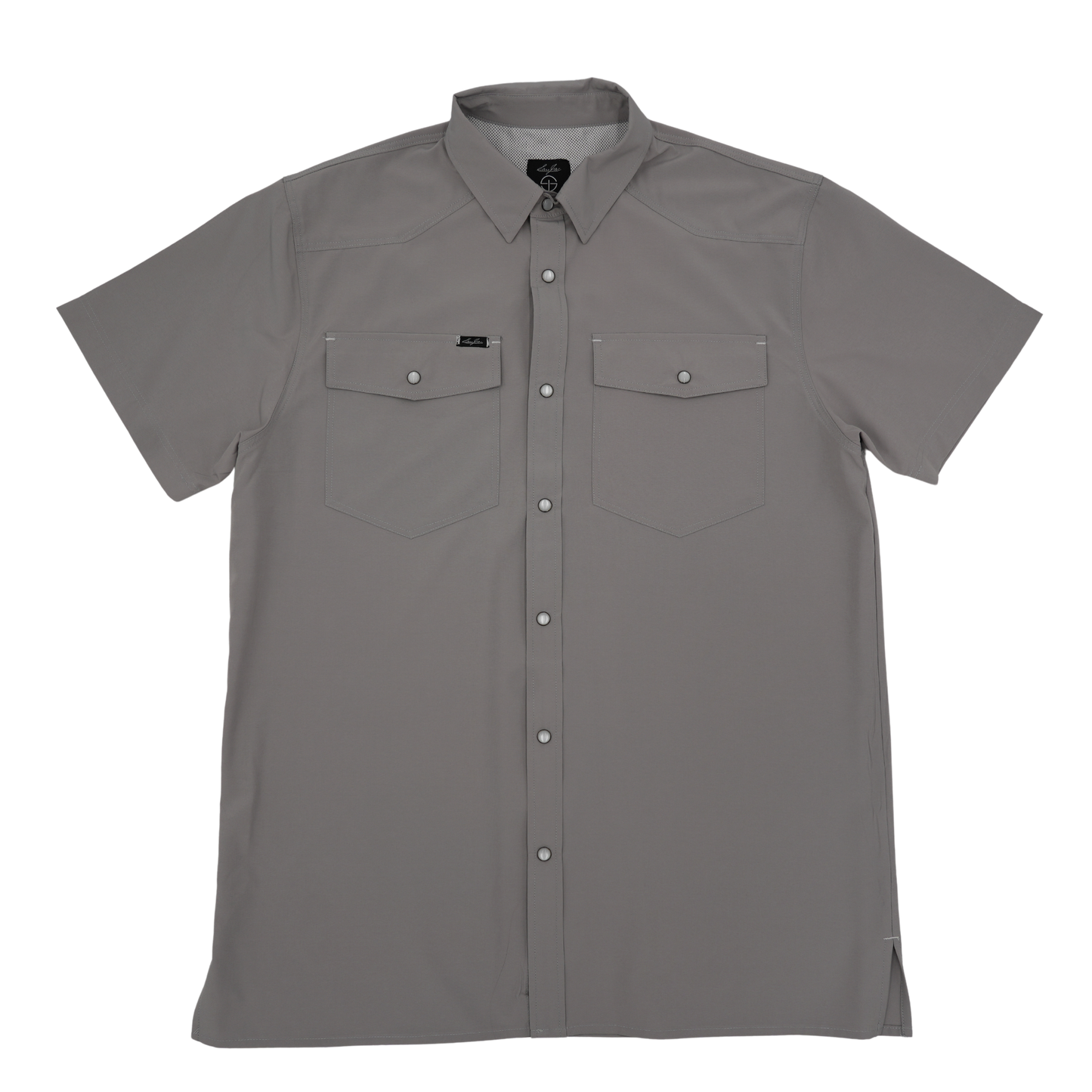 San Jac Youth Short Sleeve Performance Shirt - Grey