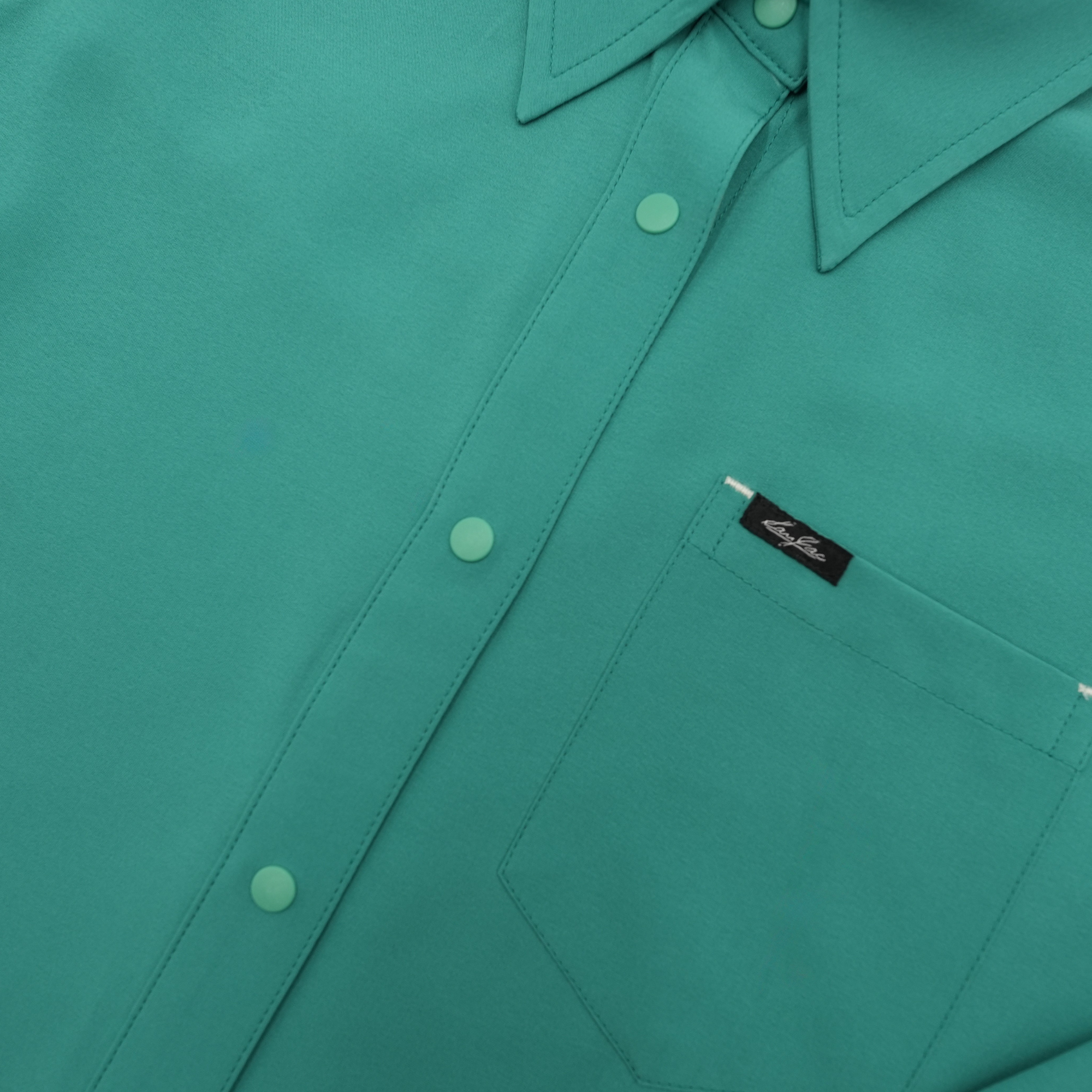 San Jac Women's Long Sleeve Performance Shirt - Teal-Long Sleeve Shirt-San Jac Outdoors