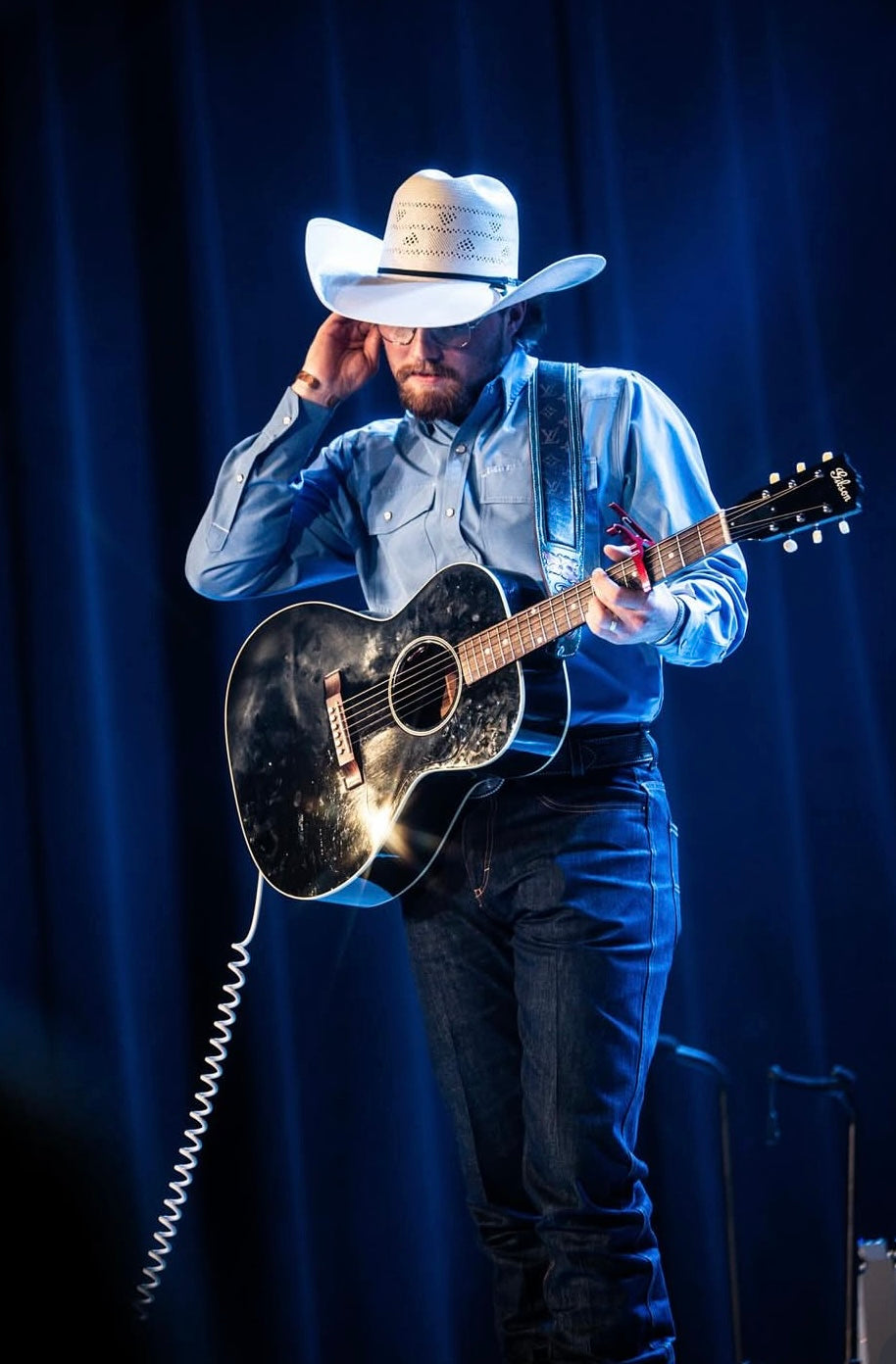 San Jac Men's Long Sleeve Performance Shirt - Sky Blue-Long Sleeve Shirt-San Jac Outdoors