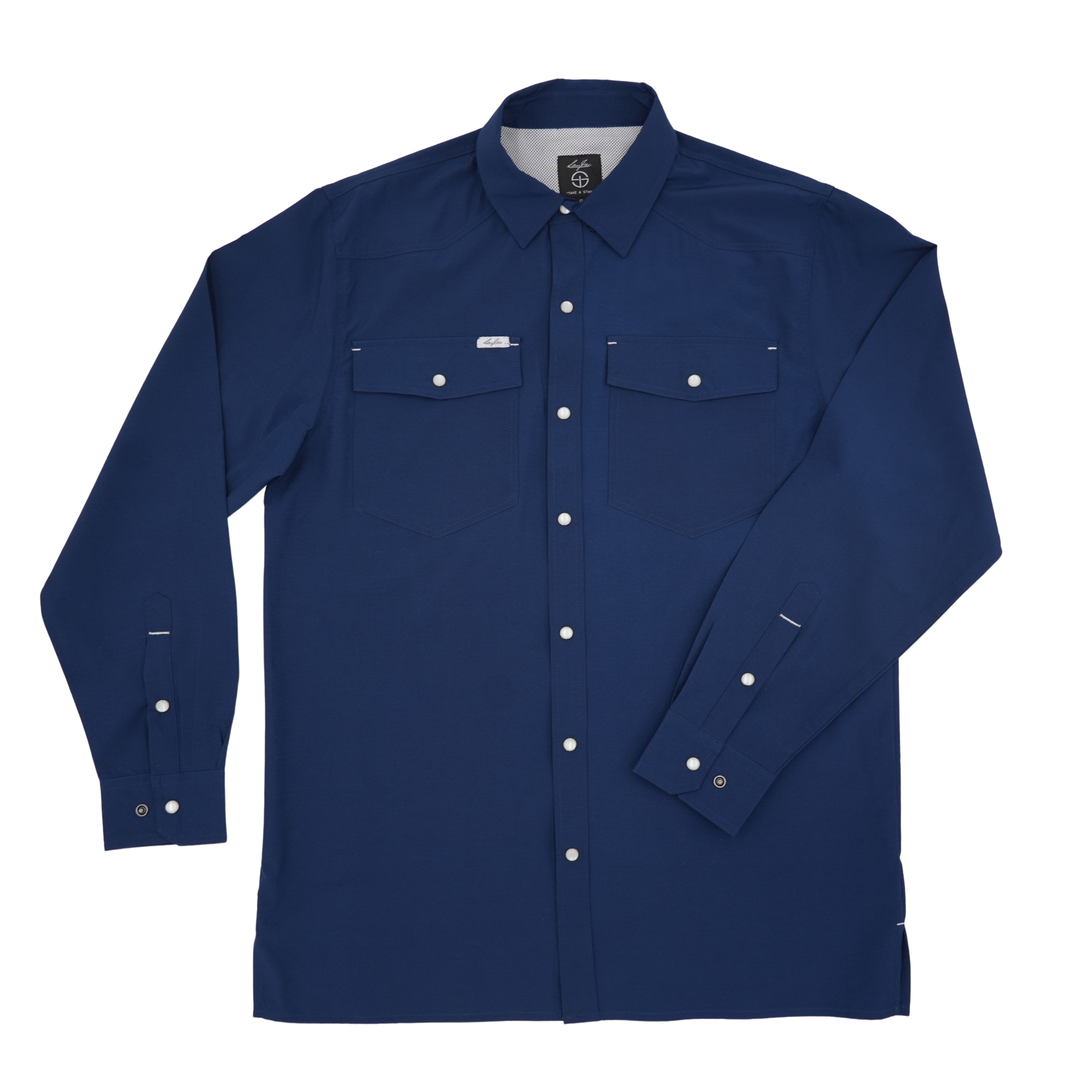 San Jac Men's Long Sleeve Performance Shirt - Navy – San Jac San Jac Men's Long Sleeve Performance Shirt - Navy – San Jac