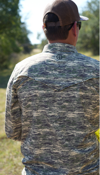 San Jac Men's Long Sleeve Performance Shirt - Camo-Long Sleeve Shirt-San Jac Outdoors