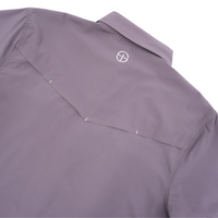 San Jac Men’s Short Sleeve Performance Shirt - Mulberry