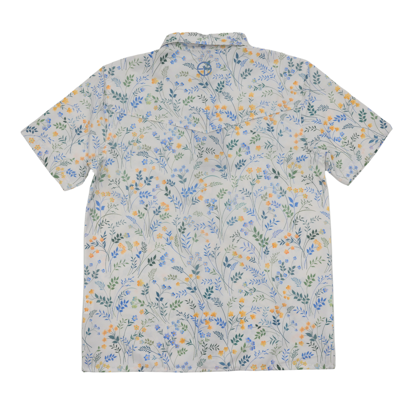 San Jac Youth Short Sleeve Performance Shirt - Wildflower