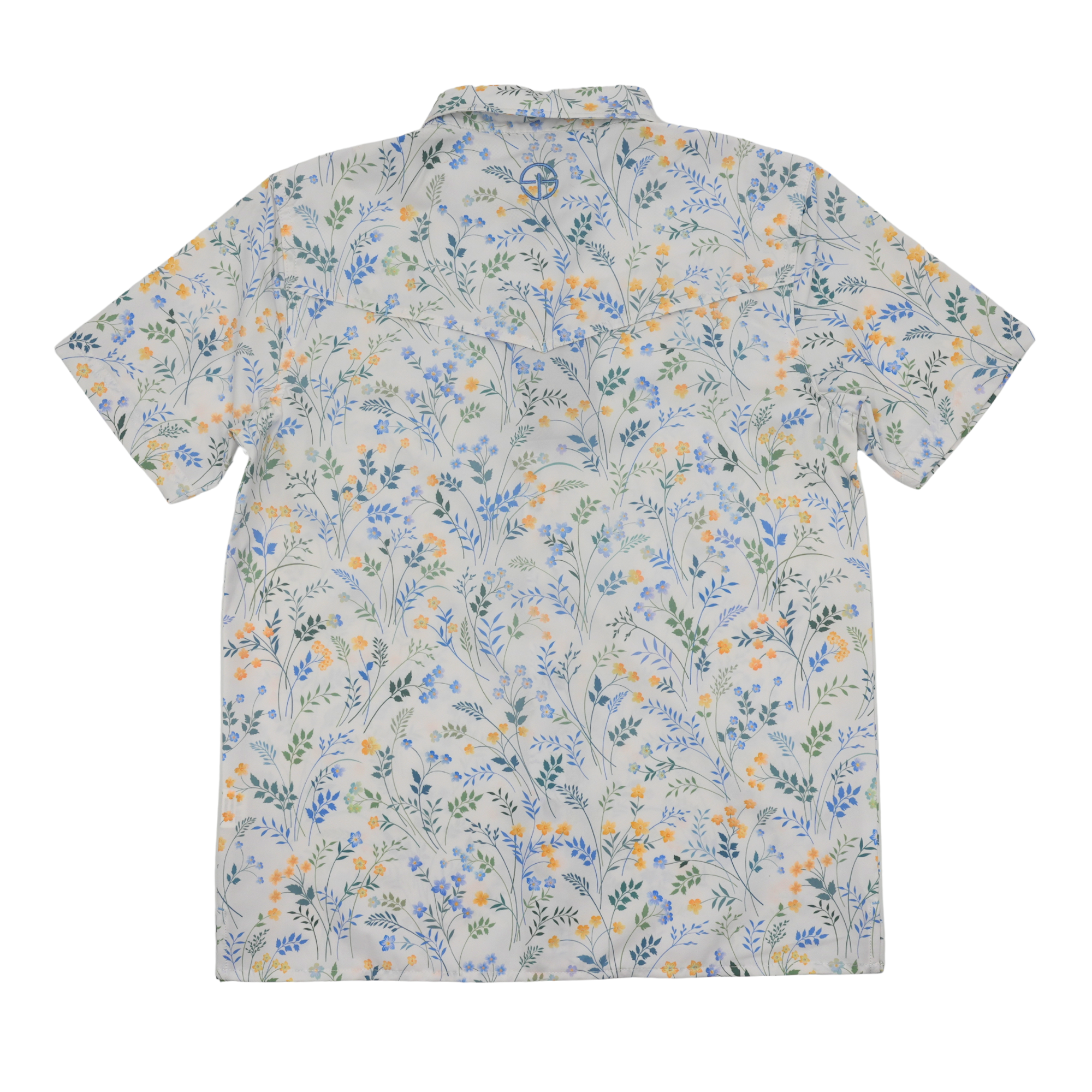 San Jac Youth Short Sleeve Performance Shirt - Wildflower