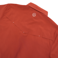 San Jac Men’s Short Sleeve Performance Shirt - Rust