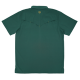 San Jac Men's Short Sleeve Performance Pearl Snap Shirt - The Master's