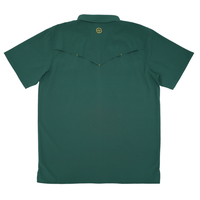 San Jac Men's Short Sleeve Performance Pearl Snap Shirt - The Master's