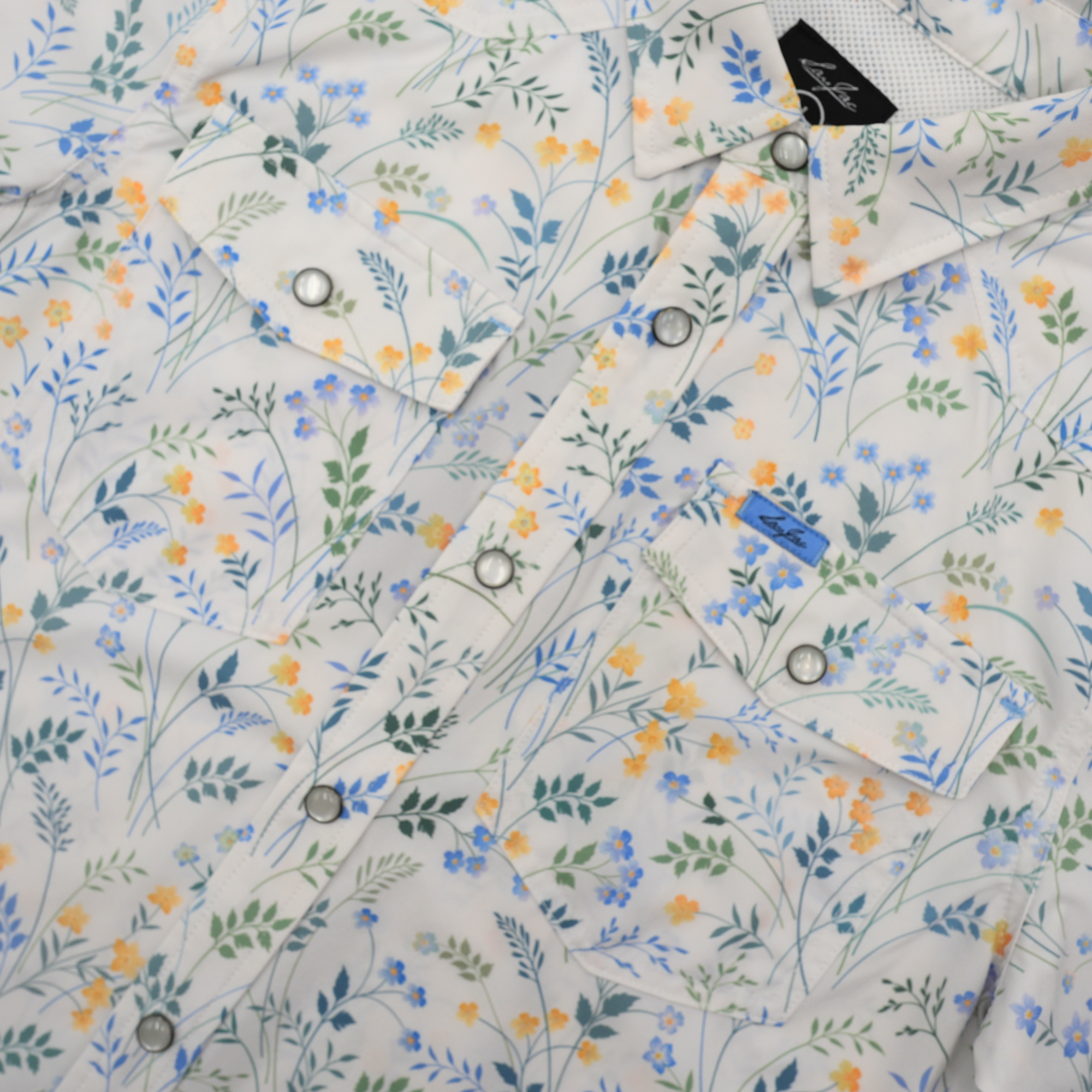 San Jac Youth Short Sleeve Performance Shirt - Wildflower