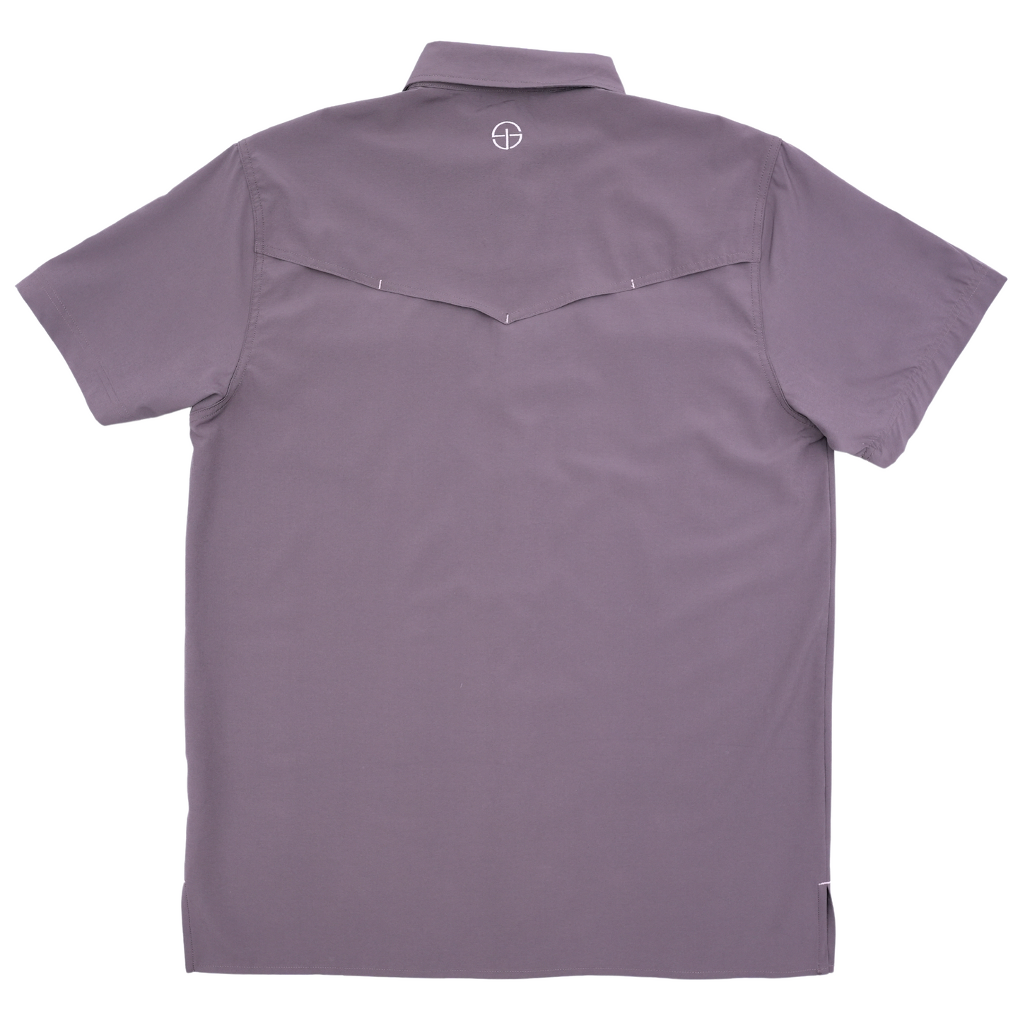 San Jac Men’s Short Sleeve Performance Shirt - Mulberry