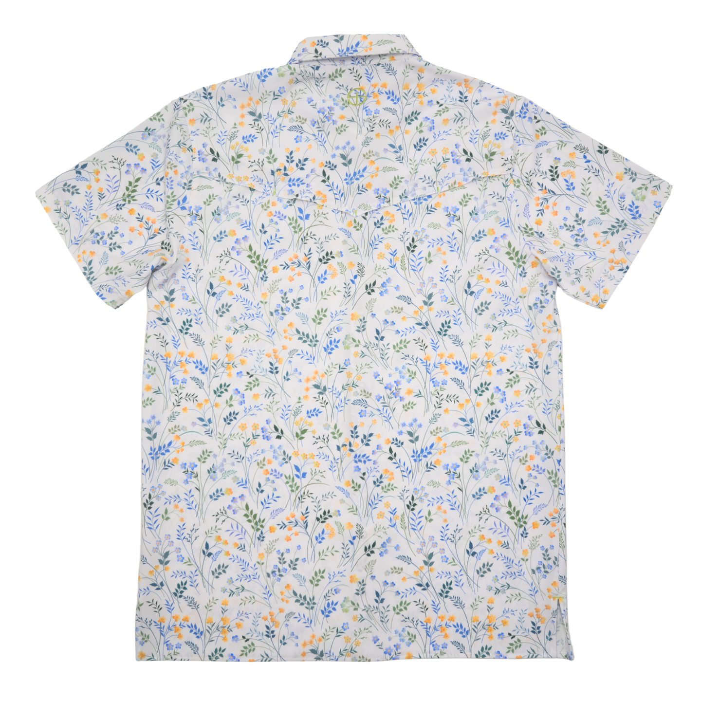 San Jac Men's Short Sleeve Performance Shirt - Wildflower