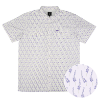San Jac Men's Short Sleeve Performance Pearl Snap Shirt - Lone Star Bloom