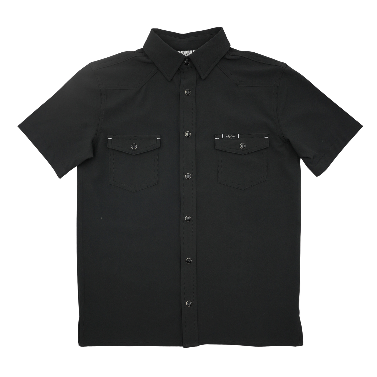 San Jac Youth Short Sleeve Performance Shirt - Midnight