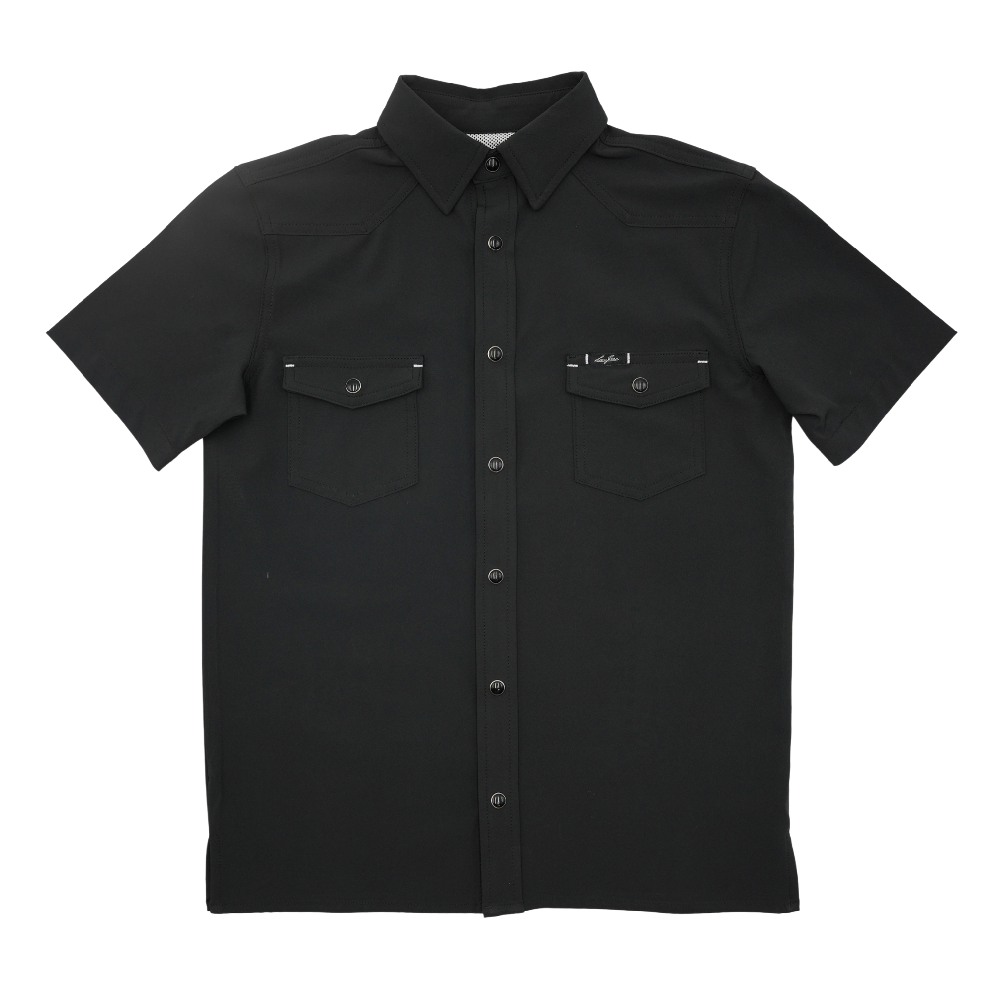 San Jac Youth Short Sleeve Performance Shirt - Midnight