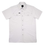 San Jac Men's Short Sleeve Performance Shirt - White