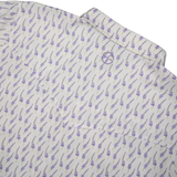 San Jac Men's Short Sleeve Performance Pearl Snap Shirt - Lone Star Bloom
