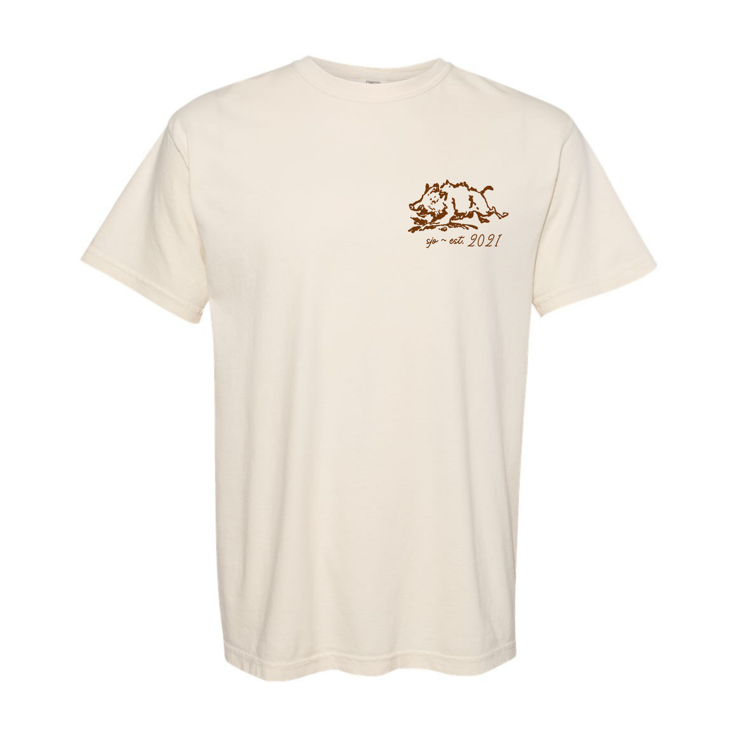 San Jac Sunday T-Shirt - Bone