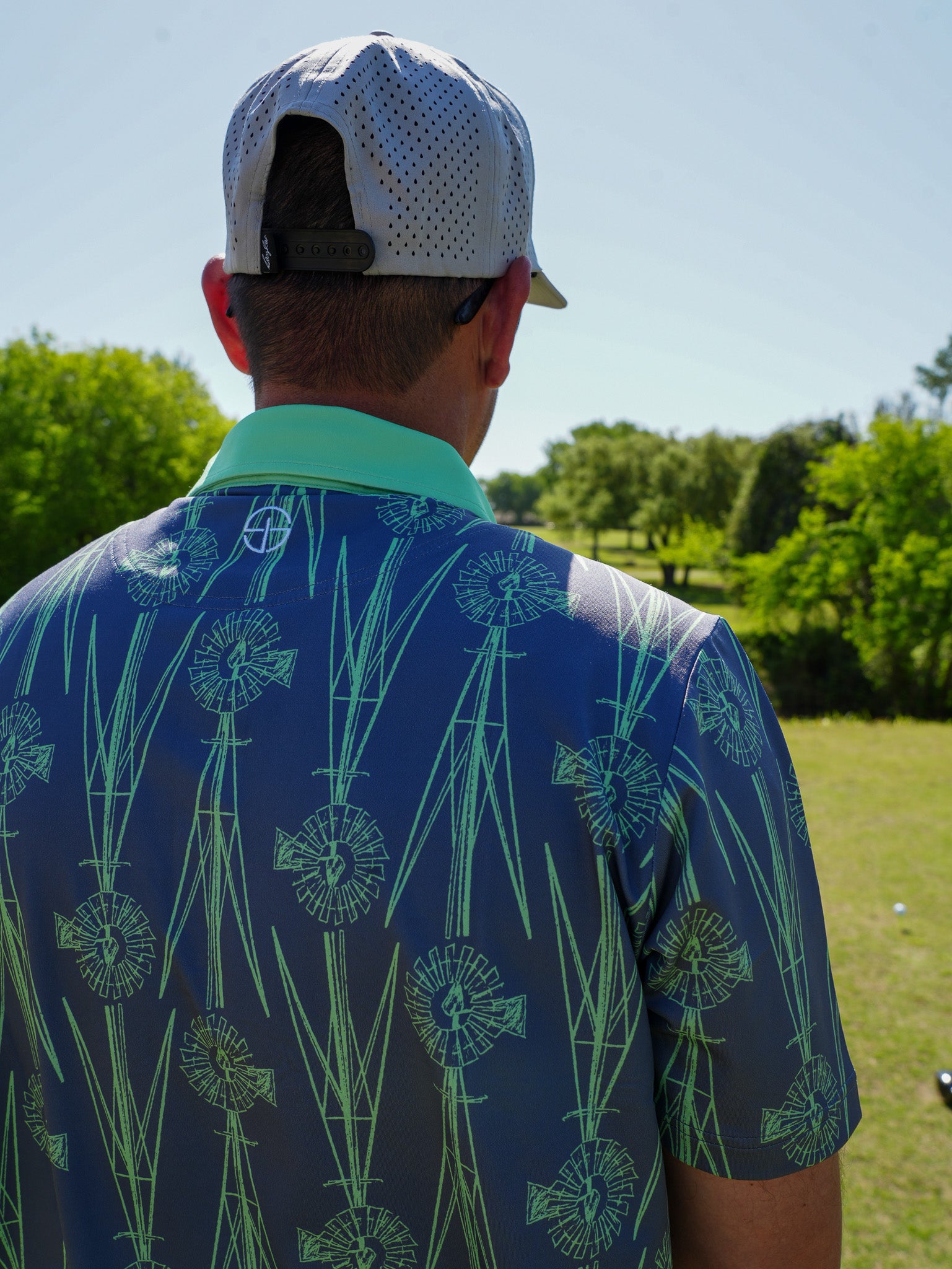San Jac Men's Short Sleeve Performance Shirt - Windmill