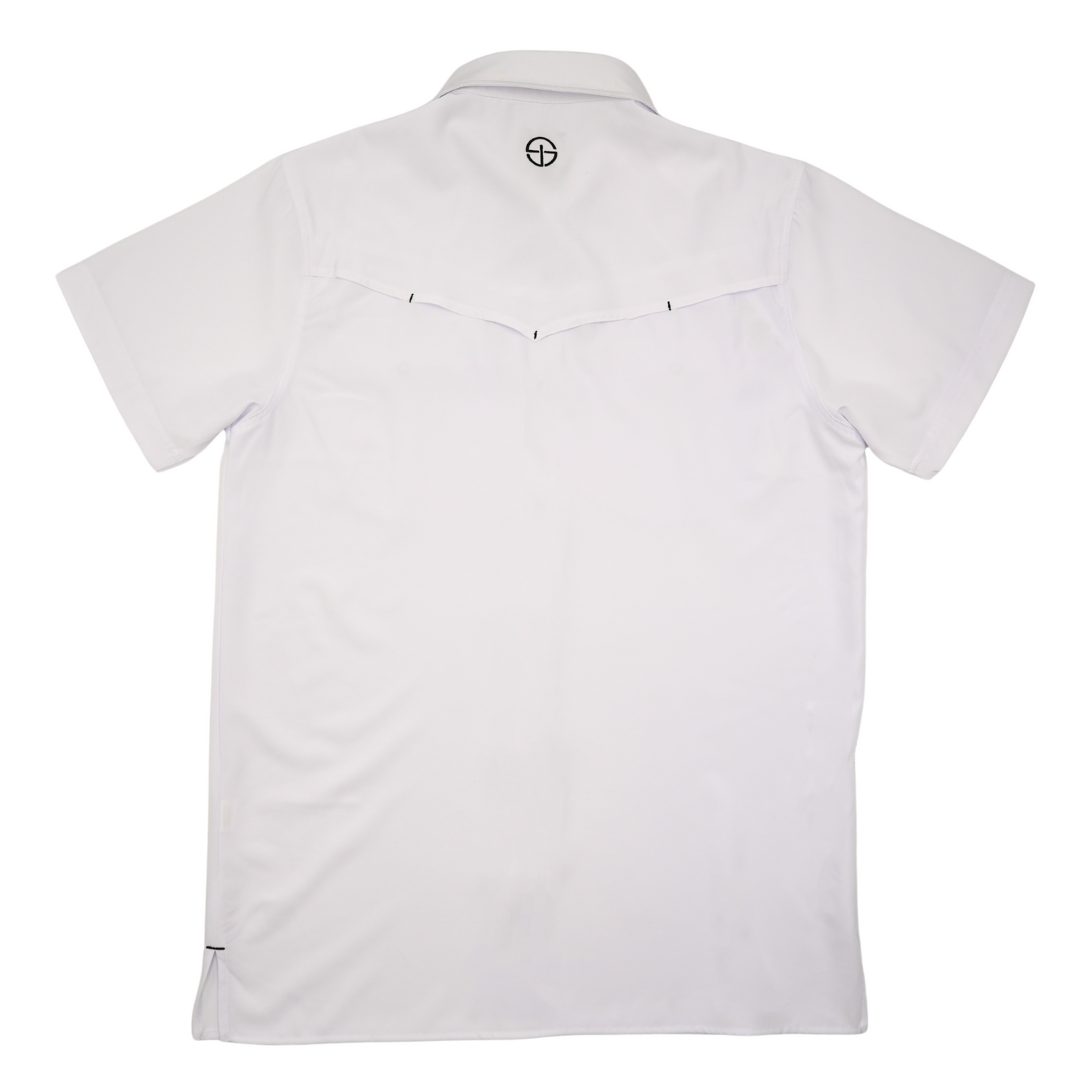 San Jac Men's Short Sleeve Performance Shirt - White