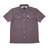 San Jac Youth Short Sleeve Performance Shirt - Mulberry