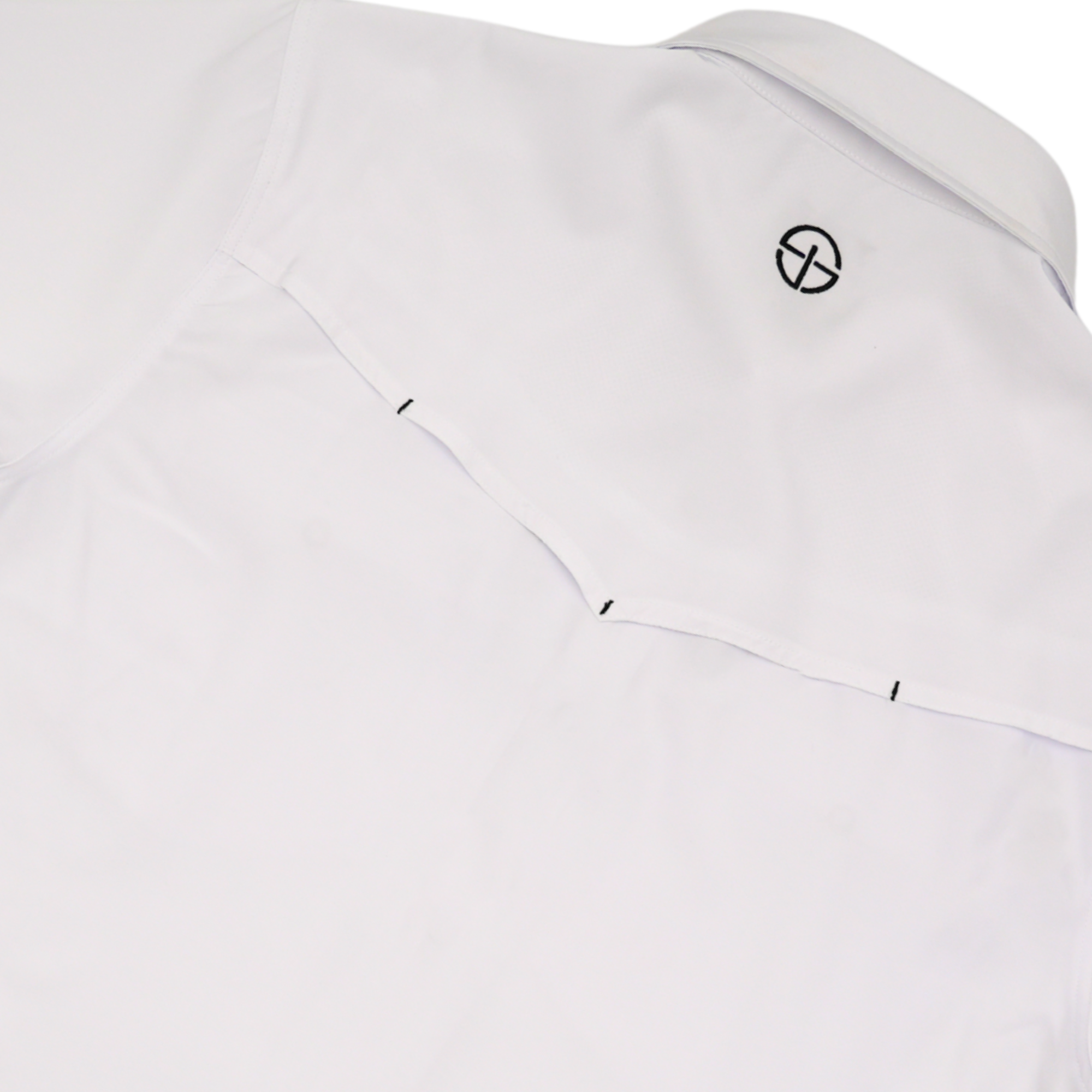 San Jac Men's Short Sleeve Performance Shirt - White