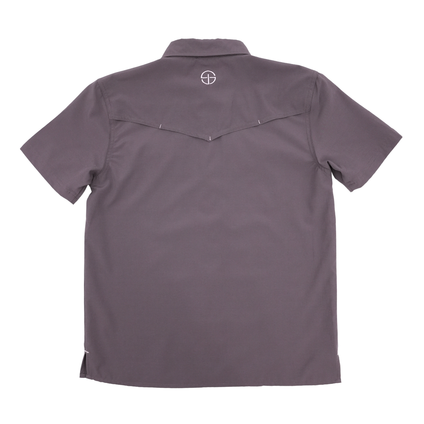 San Jac Youth Short Sleeve Performance Shirt - Mulberry