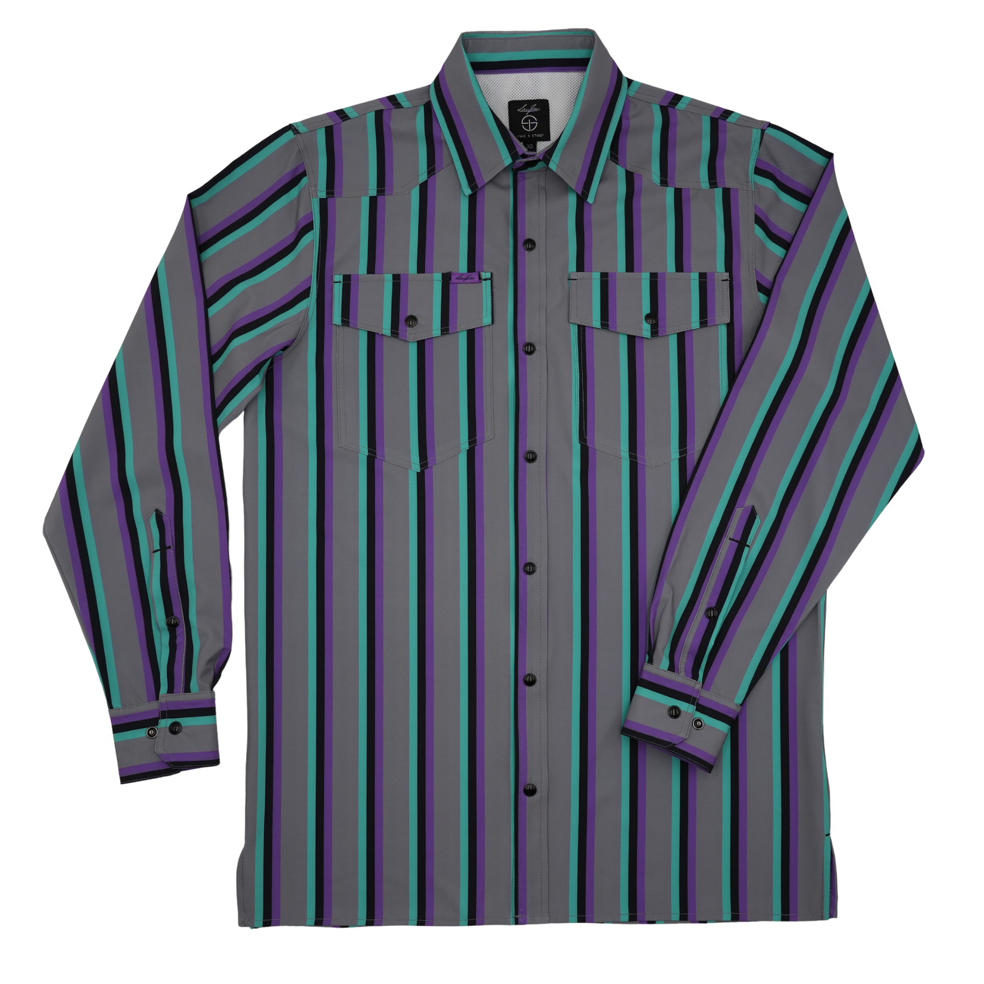 ● RONRON ● OUTSTITCH STRIPE RAGLAN LONG SLEEV OUTSTITCH STRIPE RAGLAN LONG SLEEVE BLUE - RONRON 론론