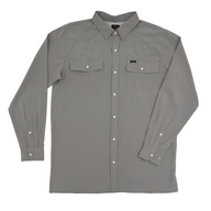 San Jac Men's Long Sleeve Performance Shirt - Grey