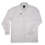 San Jac Youth Long Sleeve Performance Shirt - White