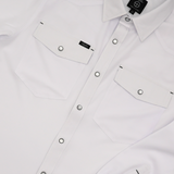 San Jac Men's Long Sleeve Performance Shirt - White