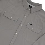 San Jac Men's Long Sleeve Performance Shirt - Grey