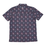 San Jac Youth Short Sleeve Performance Shirt - Rooster Fish-Short Sleeve Shirt-San Jac Outdoors