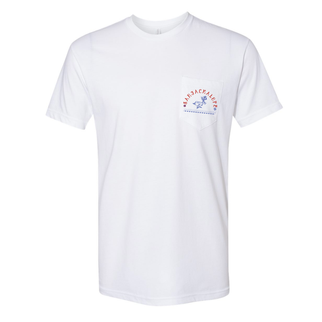 San Jac Jackalope T-Shirt - White
