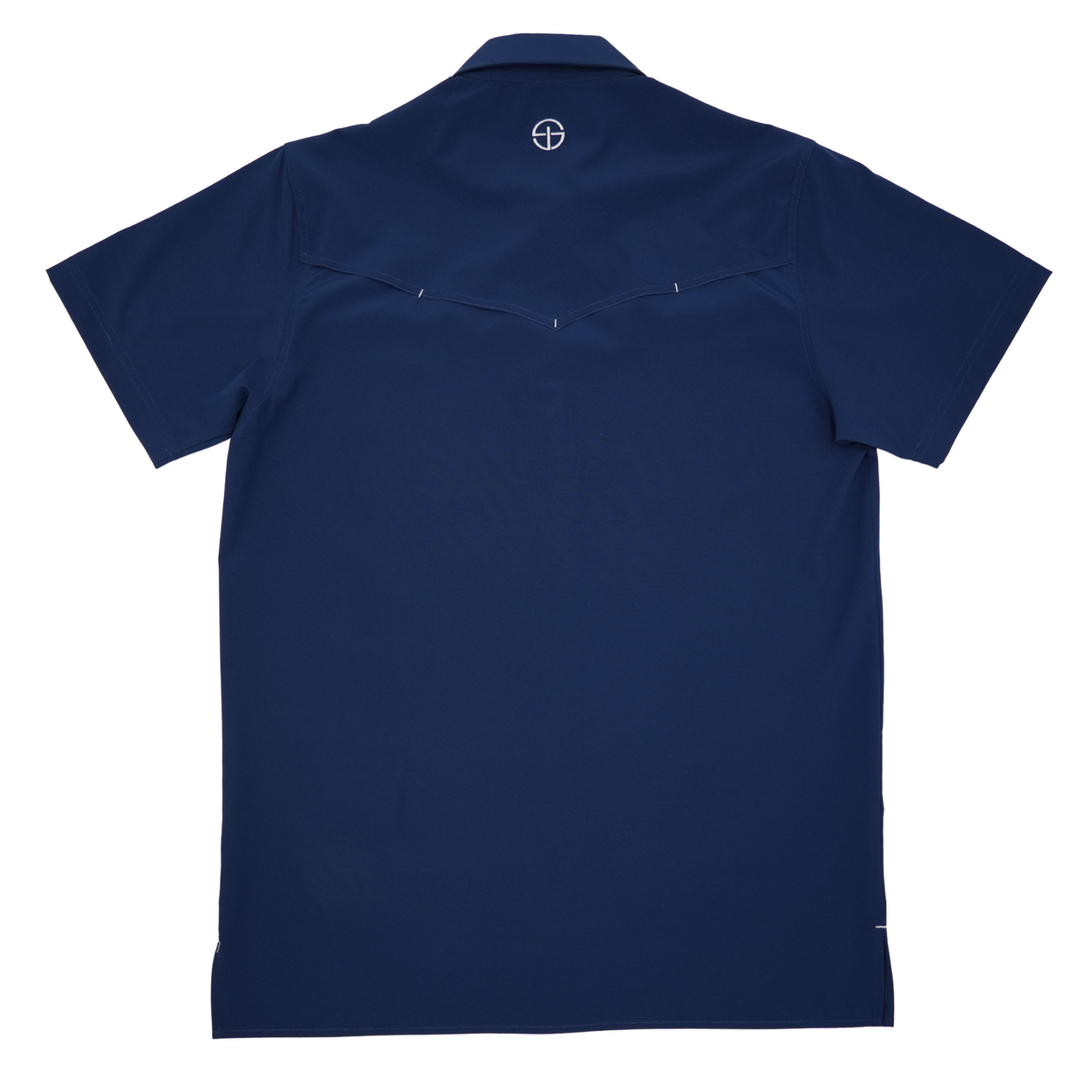 San Jac Men's Short Sleeve Performance Shirt - Navy