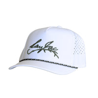 San Jac Hook & Horn Performance Rope Hat - White