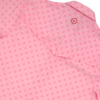 San Jac Youth Short Sleeve Performance Shirt - Pink