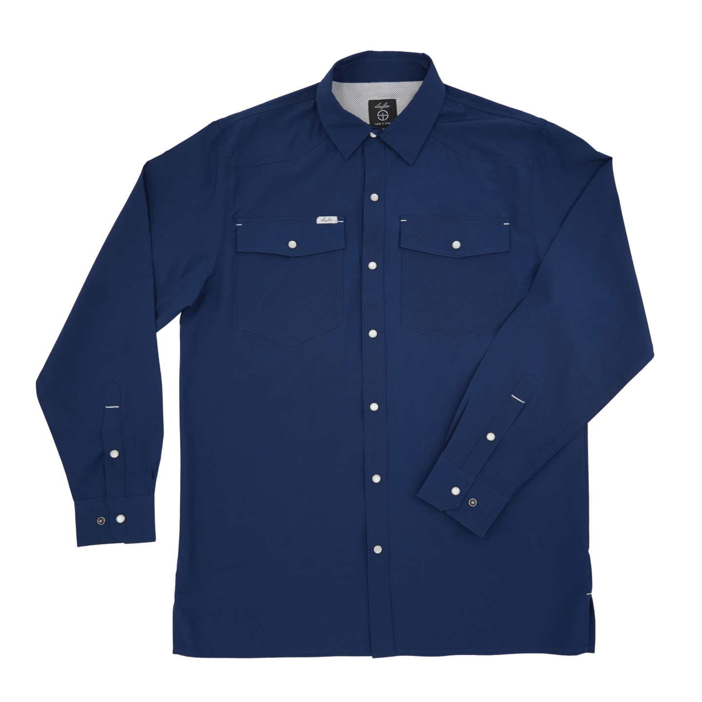 San Jac Men's Long Sleeve Performance Shirt - Navy