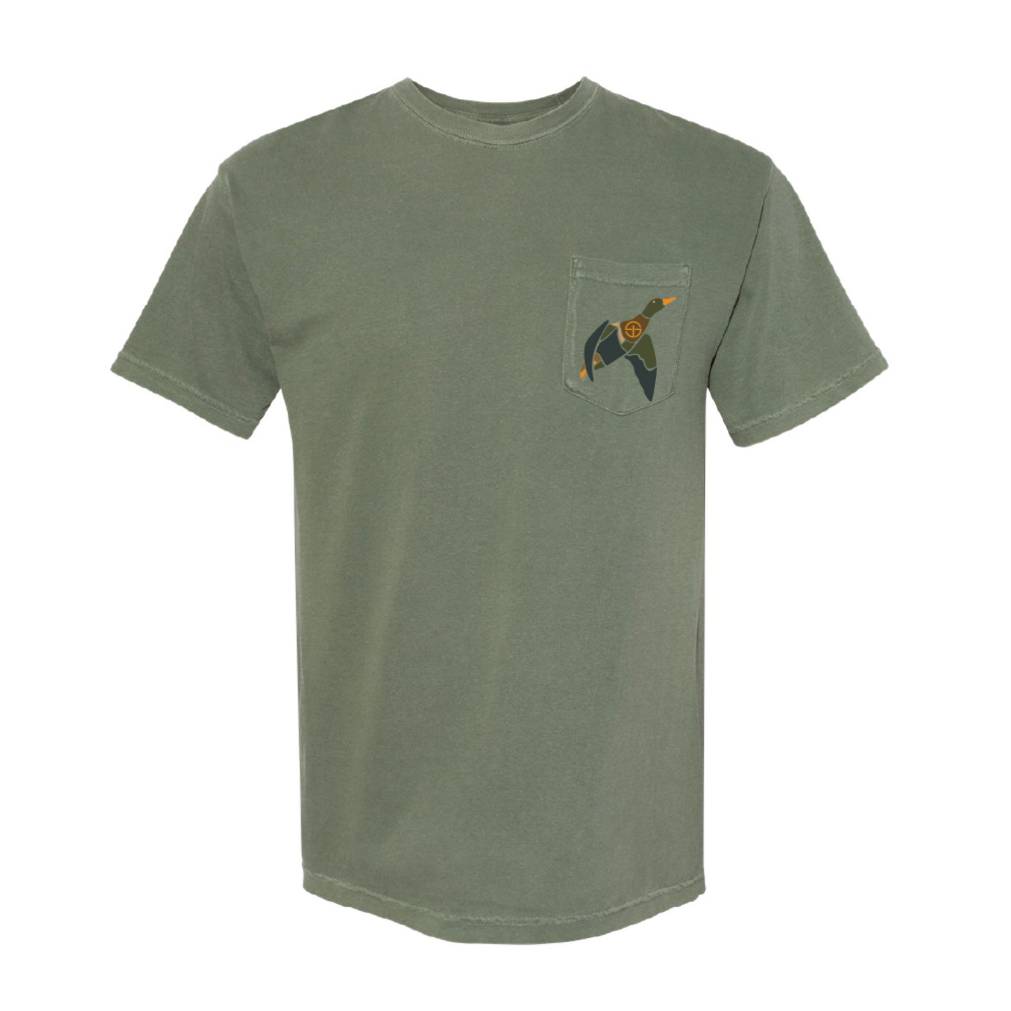San Jac Mallard Drake T-Shirt - Green