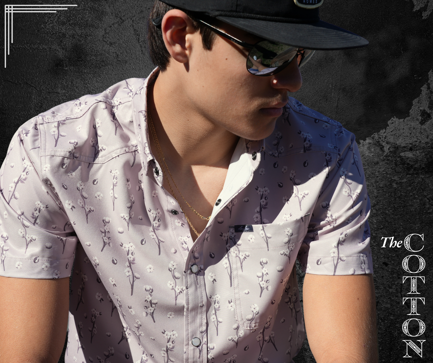 San Jac Men's Short Sleeve Performance Shirt - Grey Cotton-Short Sleeve Shirt-San Jac Outdoors