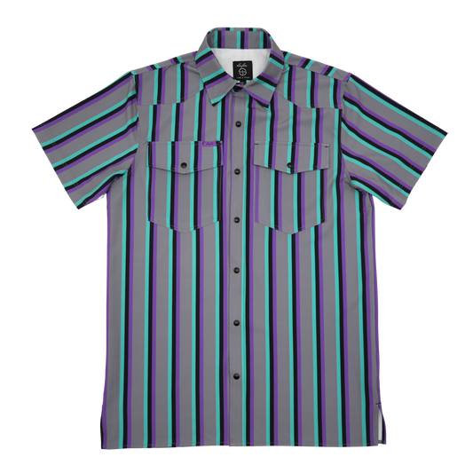 San Jac Youth Short Sleeve Performance Shirt - Retro