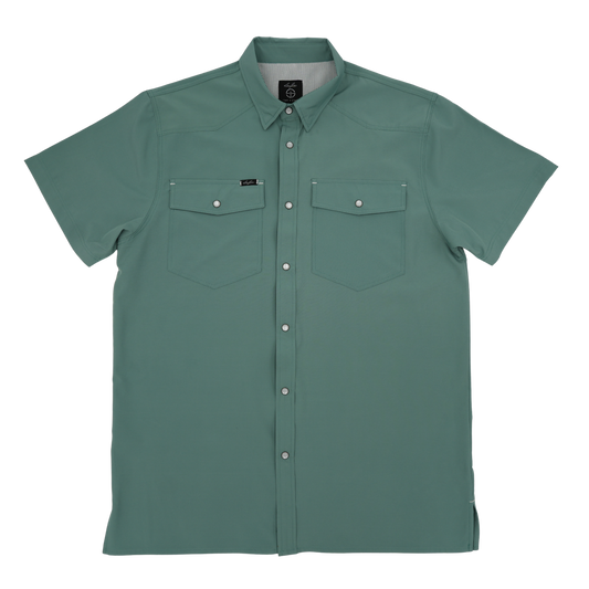 San Jac Youth Short Sleeve Performance Shirt - Mint