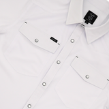 San Jac Youth Short Sleeve Performance Shirt - White