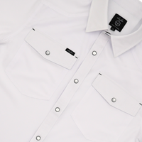 San Jac Youth Short Sleeve Performance Shirt - White