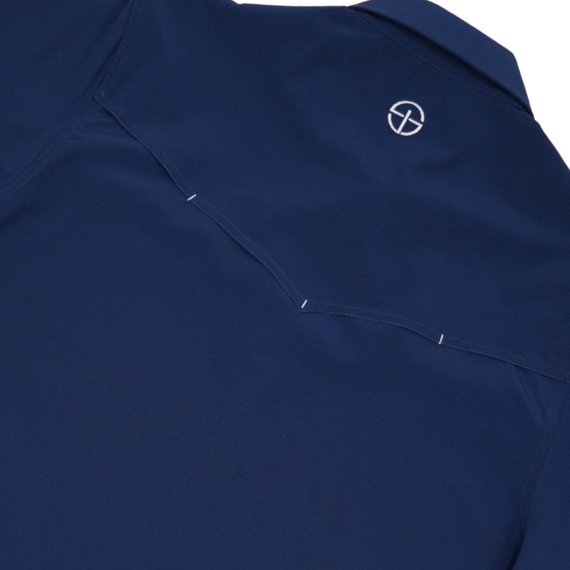 San Jac Youth Short Sleeve Performance Shirt - Navy