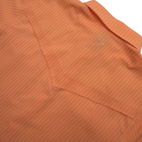 San Jac Men's Short Sleeve Performance Shirt - Peach Stripe