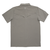 San Jac Men's Short Sleeve Performance Shirt - Grey
